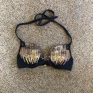 32c Victoria Swim Sequin Top